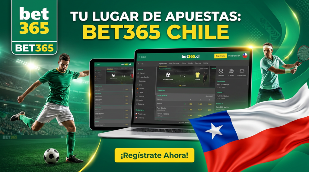 Sitio web de apuestas y casino Bet365 Chile